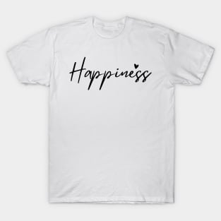 Choose Happiness, Choose Joy, Choose Love, See the Rainbow. Motivational and Inspirational Quote. T-Shirt